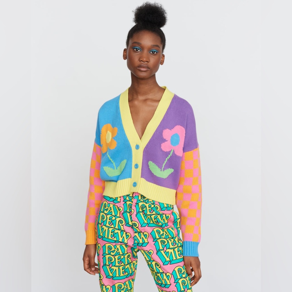 Lazy Oaf Flower Garden Cardigan